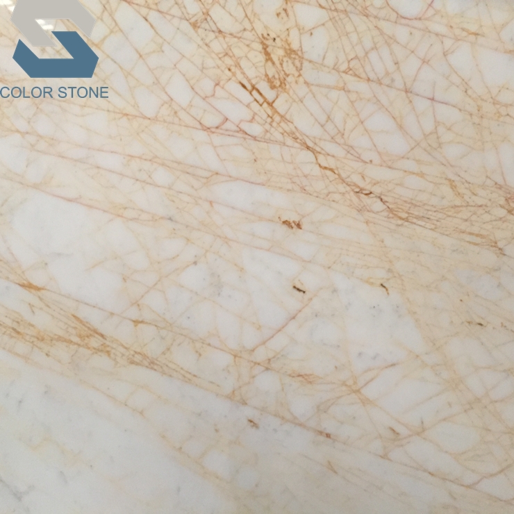Golden Spider Marble
