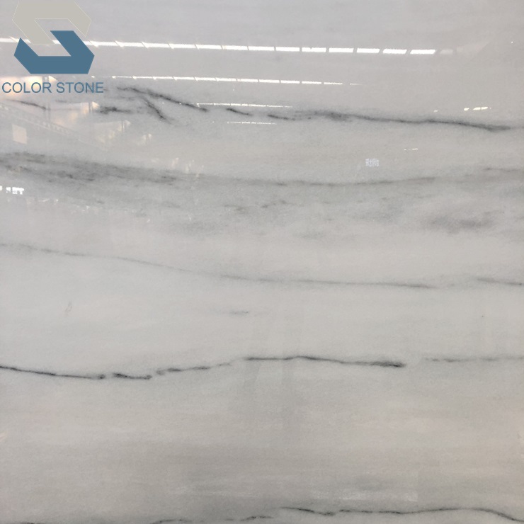 Sky white marble