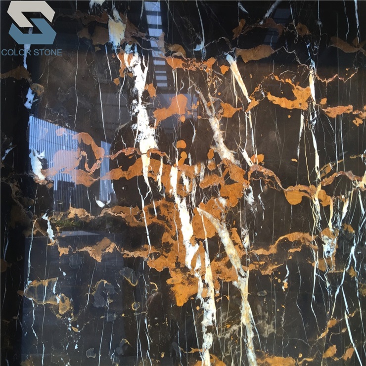 Black Gold Marble