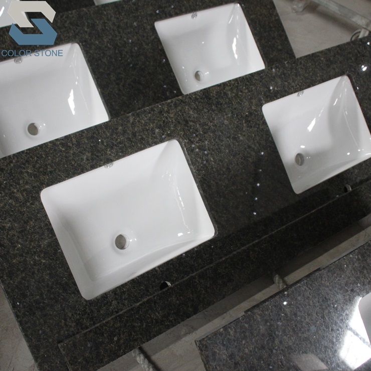 Verde Ubatuba Granite Vanity Top